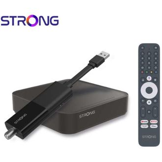 Strong Cosmetics SRT 427 Google TV Box 4K UHD DVB-TS Dolby Vision Atmos Android 11