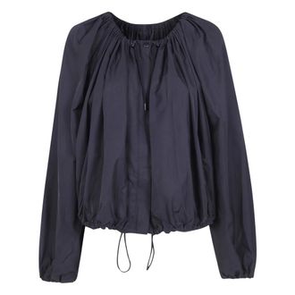 Toteme Dames, Jassen, Zwart, Maat: 2XS Denim