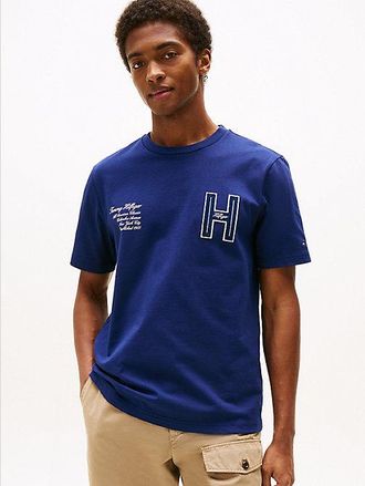 Tommy Hilfiger Athleisure Letter Appliqué T-Shirt