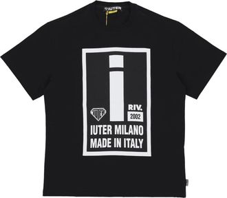 Iuter Zwart Vape T-shirt - Heren - T-shirts - Zwart - XL - Katoen - Tops