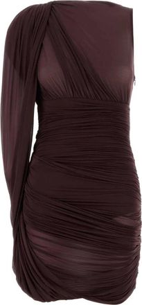 Magda Butrym Pf 25 Dress 24 - Dames - Feestkleedjes - Paars - S - Kleedjes