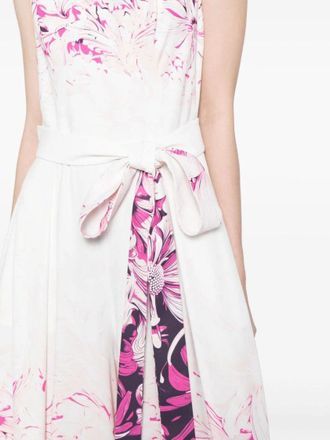Saiid Kobeisy Crepe Printed Jumpsuit
