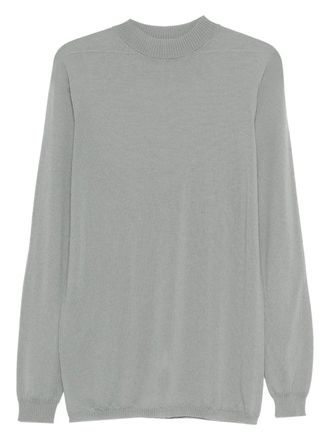 Rick Owens Top girocollo Level Lupetto - Grigio