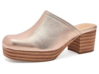 Frye Campus Clog Womens Shoes Rose Gold : 9.5 B - Medium, Leather