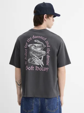 Djab Mens Workshop graphic T-shirt Oversized fit