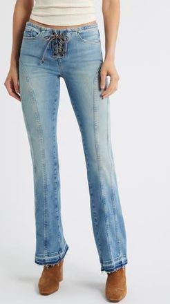 Free People Dust In Glory Flare Jeans in Indigo at Nordstrom Rack, Size 31
