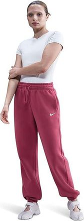 Nike Sportswear Phoenix Fleece High-Waisted Oversized Sweatpants Womens Clothing Sweet Beet/Sail : XL (US 16-18), Cotton/Polyester