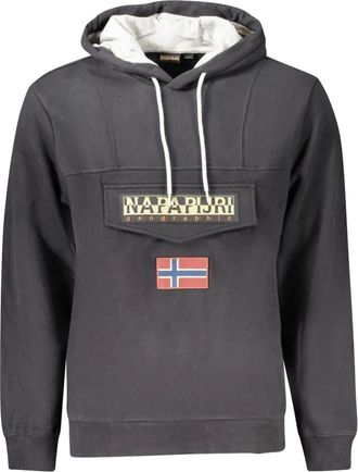 Napapijri Sudadera con capucha de manga larga - Sweatshirts & Hoodies - Hombre - Negro - 2XL