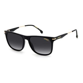 Carrera Sunglasses Square Full Rim, Black/gold Frame And Grey Gradient Lens Carrera276/s02M29O