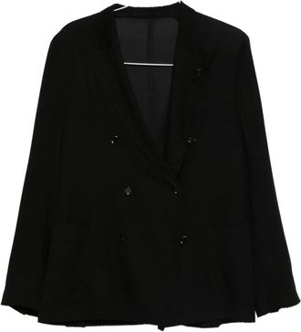 Lardini Giacca doppiopetto - Nero