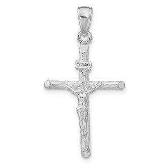 Diamond2Deal 14k Gold Crucifix Pendant