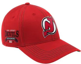 Starter Mens Starter Red New Jersey Devils Sphere II Curved Starfit Adjustable Hat at Nordstrom