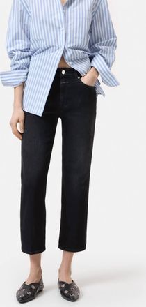 Closed Milo Straight Jeans In Dark Grey