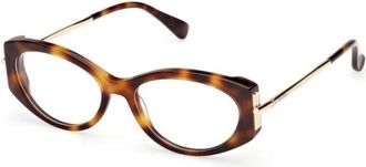 Max Mara Mm 5204 052 Brillen - Dames - Brillen - Bruin - 52 MM - Accessoires