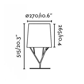 Faro Barcelona Tree L&aacute;mpara De Sobremesa 29866
