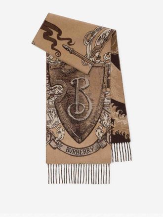 Burberry Cashmere Jacquard Scarf