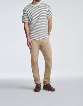 Mavi Jake Slim Leg Pants In Cashew Twill