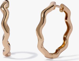 Annoushka Whoopsie Daisy Medium Hoop Earrings