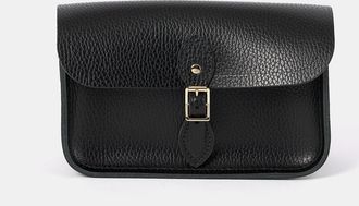 The Cambridge Satchel Company The Mini One Buckle - Black Celtic Grain
