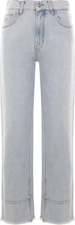 Blumarine straight-leg jeans - women - Cotton - 40 - Blue