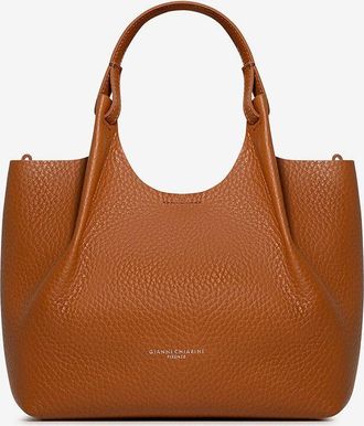 Gianni Chiarini Handtasche aus genarbtem Leder Dua