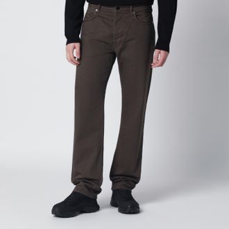 Stone Island Brown regular-fit jeans