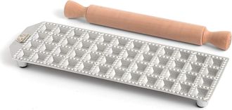 Marcato Ravioli Mold by Marcato, Made in Italy, Makes 48 Square Raviolis, 1-Inch