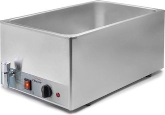 Lacor Chafing Dish El&eacute;ctrico Lacor Acero Inoxidable Gran Capacidad Resistente
