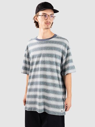 Quiksilver Sassi Jacquard T-Shirt blau
