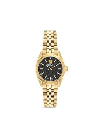 Versace stainless steel 36mm - women - Sapphire Glass/stainless steel - One Size - Black