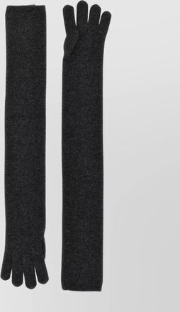Max Mara cashmere knit gloves