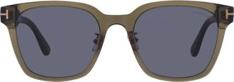 Tom Ford Wellington Smoke Square Mens Sunglasses FT1239-K 98A 55