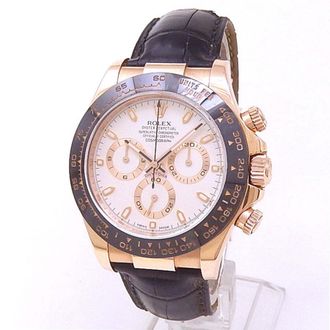 Rolex Pre-owned Rolex Cosmograph Daytona Chronograph Automatic Chronometer White Dial Mens Watch 116515LN