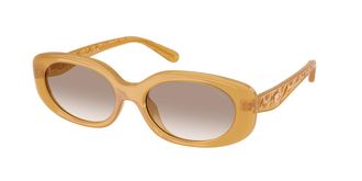 Coach HC8443D CBY84 Asian Fit 591313 Womens Sunglasses Yellow Size 54