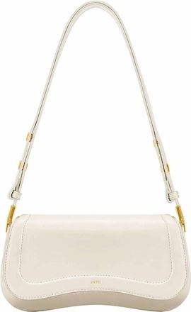 JW PEI Womens Mini Adjustable Strap Joy Shoulder Bag In White