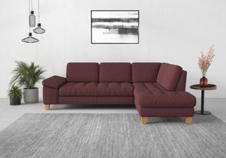 Sit&more Ecksofa »Westham L-Form« mit Ottomane, mit oder ohne Bettfunktion, Bettkasten, Verstellung