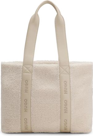 HUGO BOSS Becky SM Shopper - Dames - Shoppers - Beige - ONE Size - Tassen