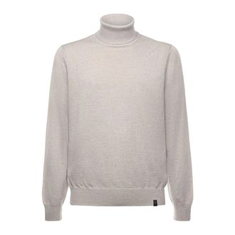 Fay Turtlenecks, male, Gray, Size: 3XL Turtleneck