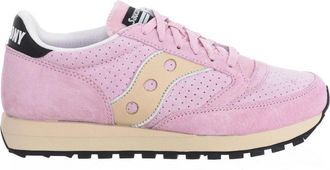 Saucony Premium Suede Jazz 81 Sneakers - Heren - Sneakers - Roze - 45 EU - Leer - Schoenen