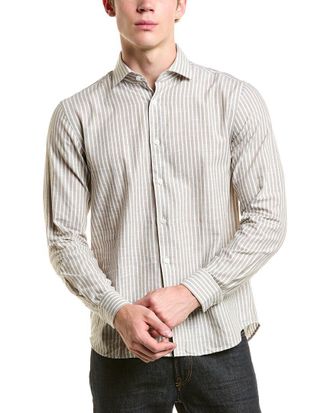Reiss Oreste Cotton Blend St Casual Shirt
