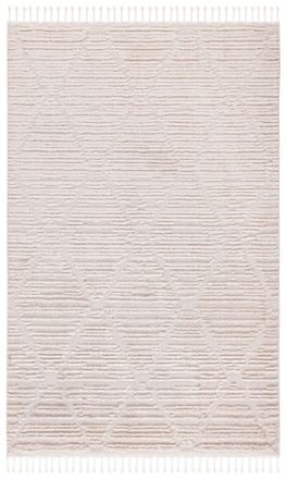 Safavieh Alfombra poli&eacute;ster neutrale 122 x 183 cm