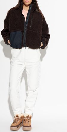 Canada Goose Fleece With Logo Patch, Womens, Brown