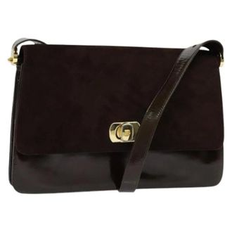 Bally Borsa a spalla in camoscio Pre-owned - - Pre-owned - Donna - Marrone - ONE SIZE