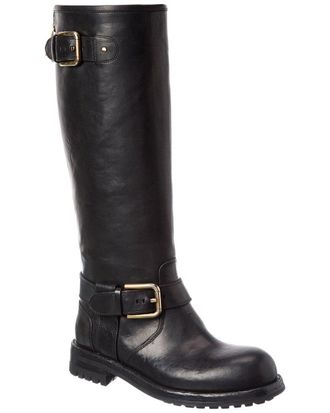 Dolce & Gabbana Leather Biker Boot