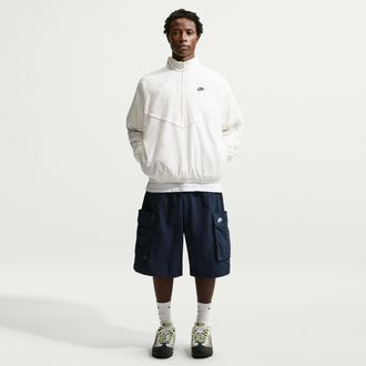 Nike Mens Nike Sportswear Club Oversized Cargo Shorts in Blue | IF8542-451