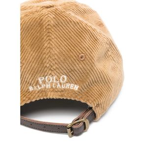 Ralph Lauren Womens Beige Corduroy Cap Neutrals Cotton Hat