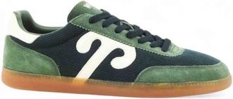 Wushu Ruyi Sneakers - Heren - Sneakers - Groen - 45 EU - Leer - Schoenen