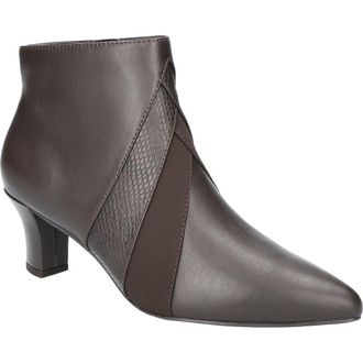 Easy Street Falcon Pointed Toe Bootie in Brown at Nordstrom, Size 9.5