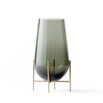 Audo &Eacute;chasse Vase M, smoke