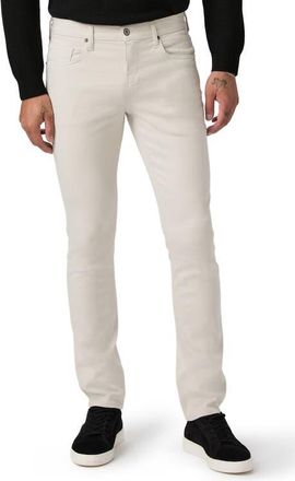 Paige Federal Slim Straight Leg Jeans in Pale Silver at Nordstrom, Size 33